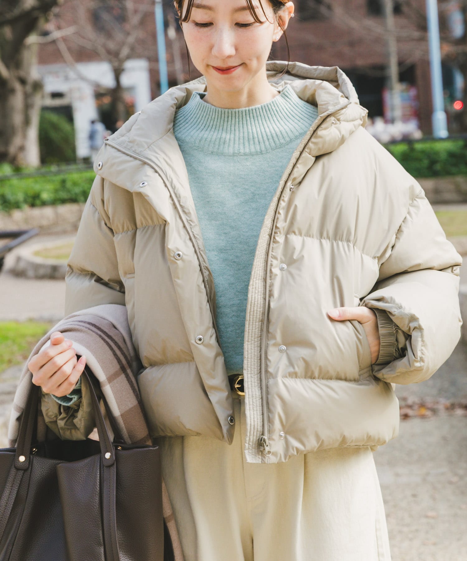 フーディーショートダウン