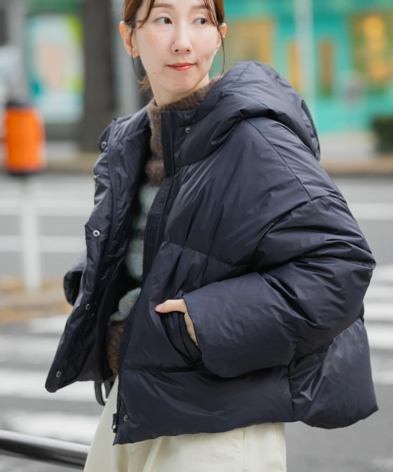 フーディーショートダウン