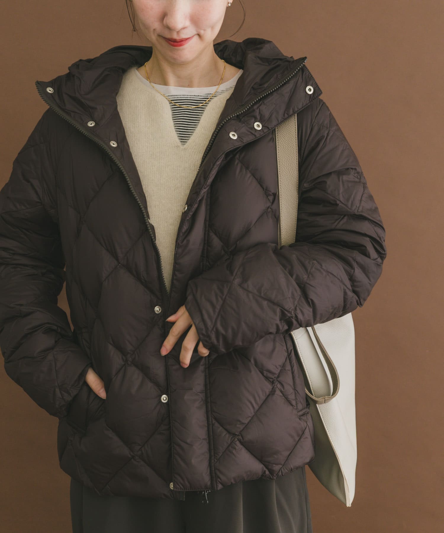 TAION　HOOD DOWN JACKET