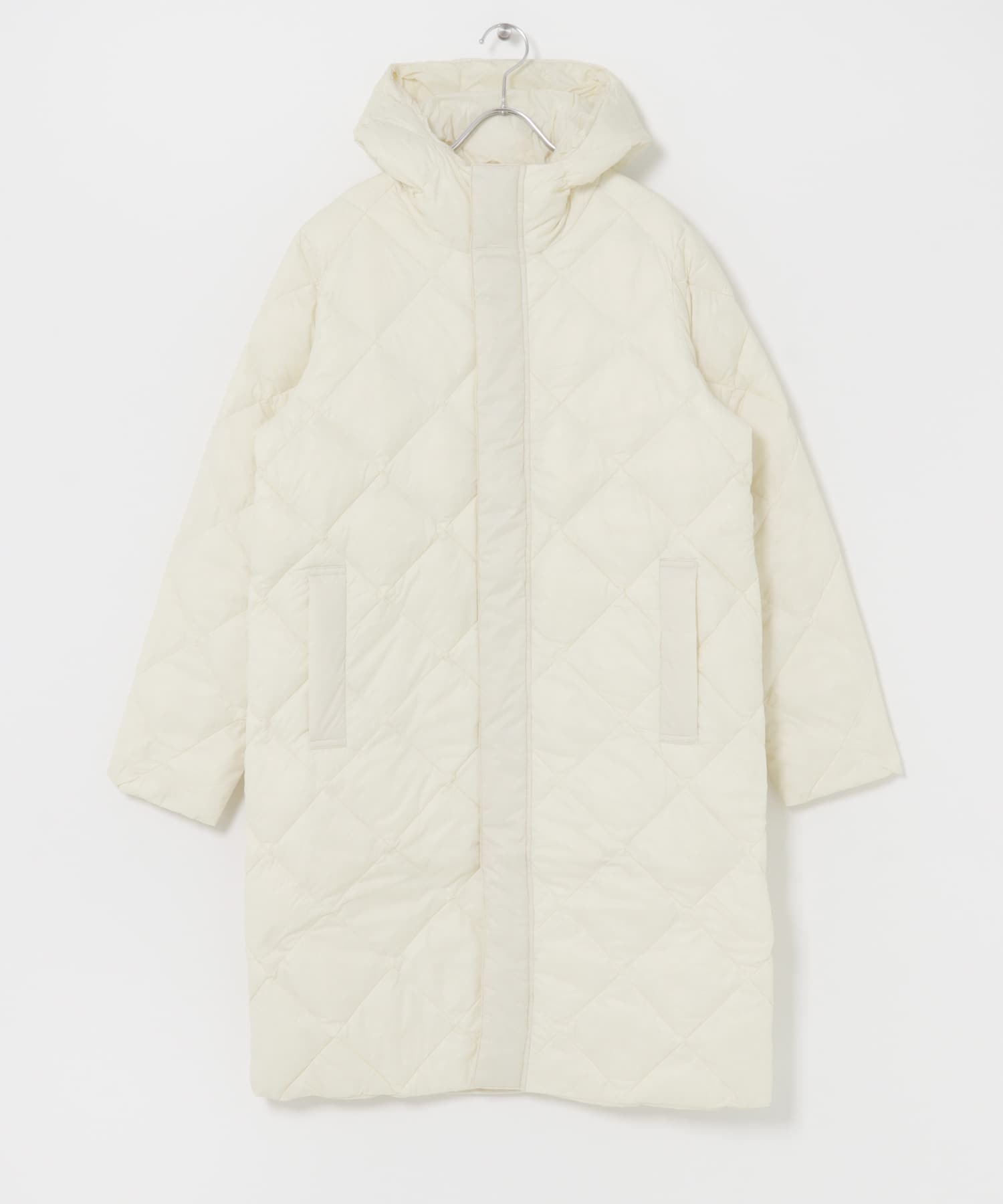 TAION　HOOD LONG DOWN JACKET