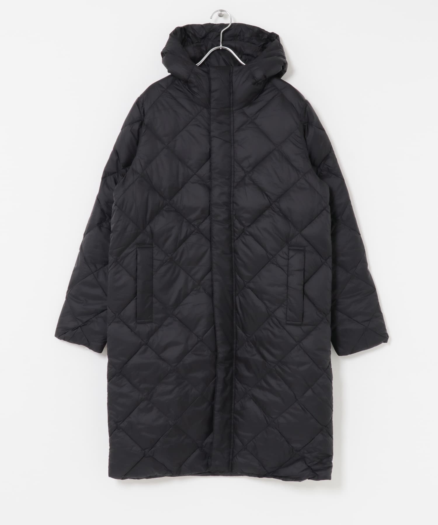 TAION　HOOD LONG DOWN JACKET