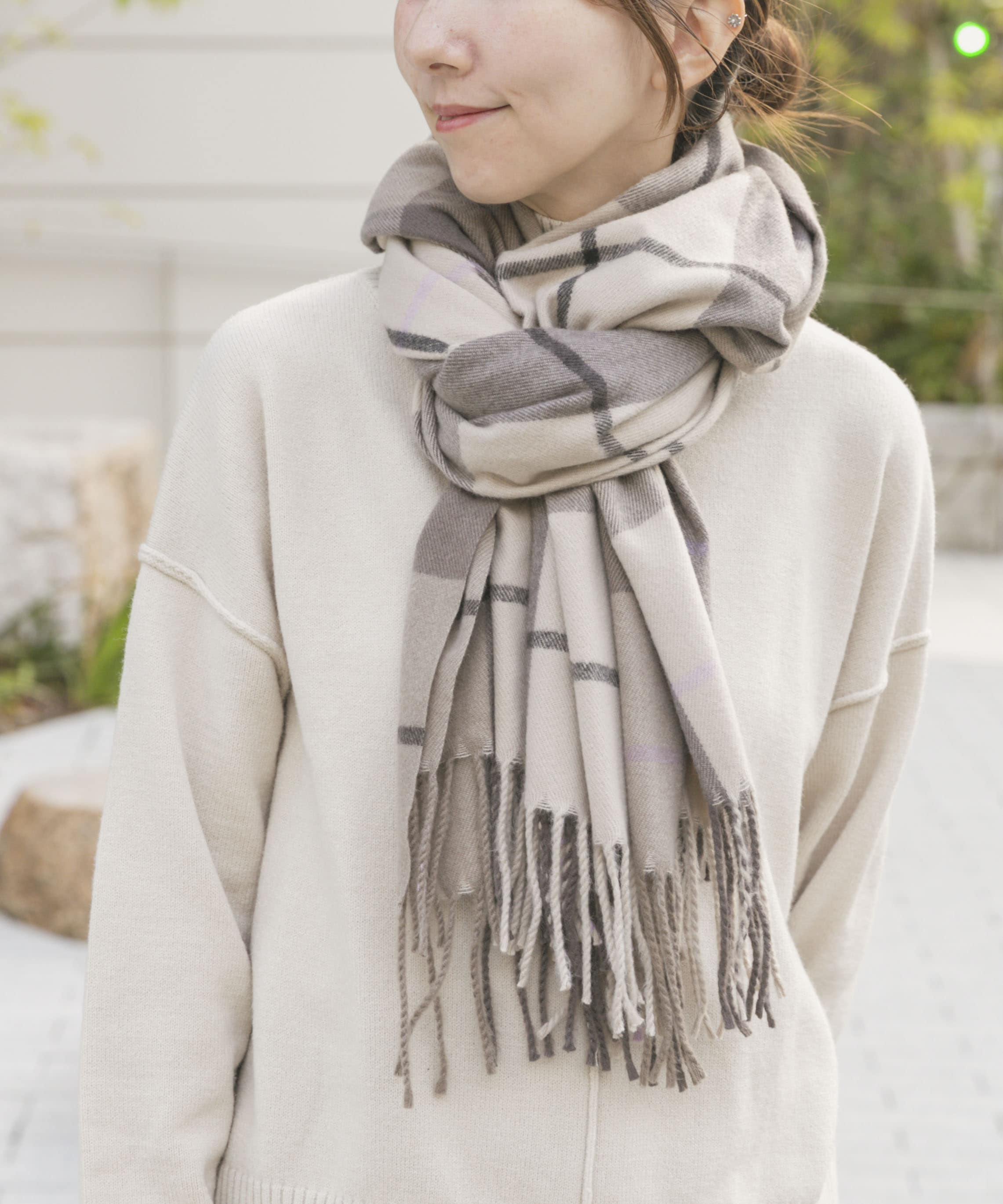 チェックストール MOC -