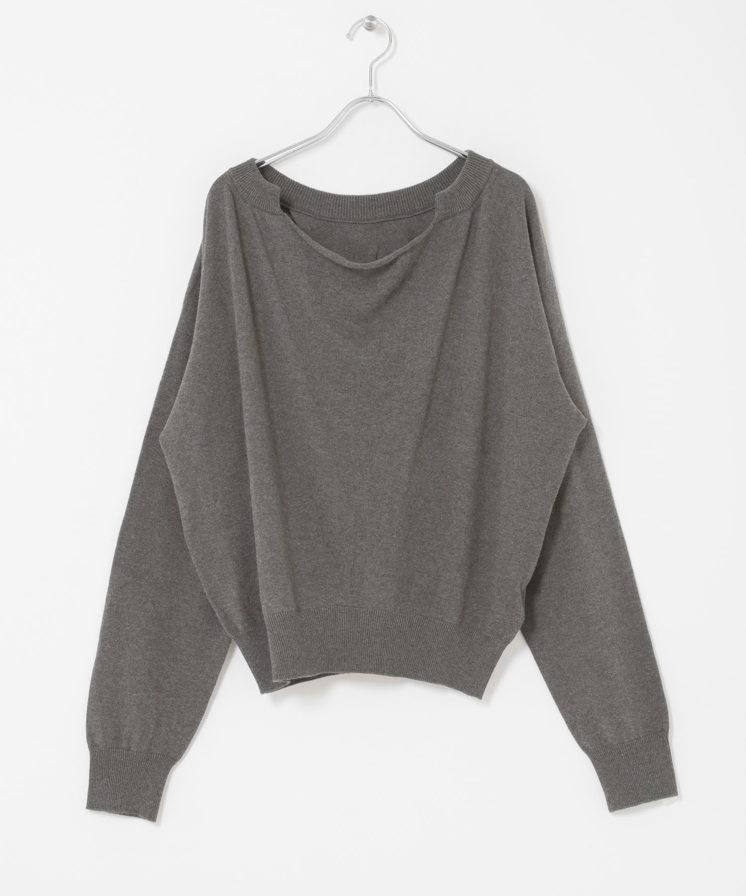 unfil　SOFT YAK COTTON KNIT PULLOVER