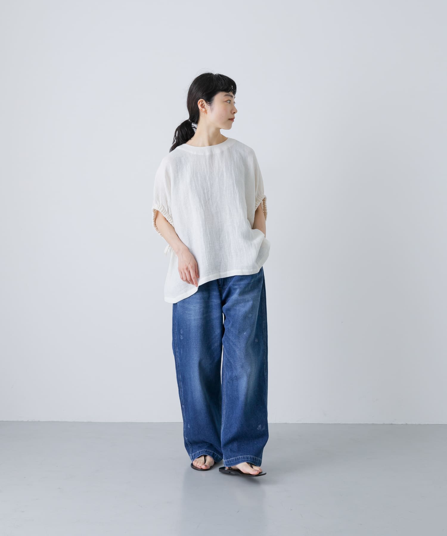 ordinary fits　BELL PANTS USD 30
