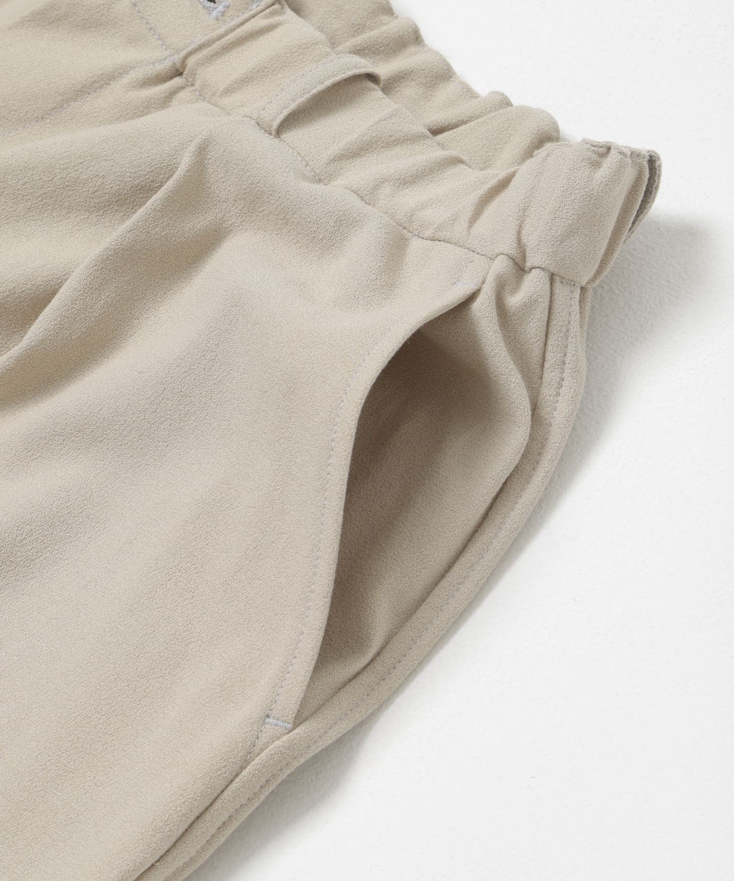 MITTAN　OCジョーゼットパンツ 薄茶 2