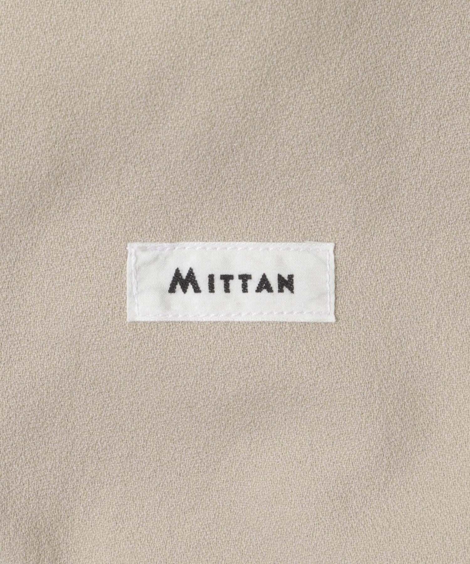 MITTAN　OCジョーゼットパンツ 薄茶 2
