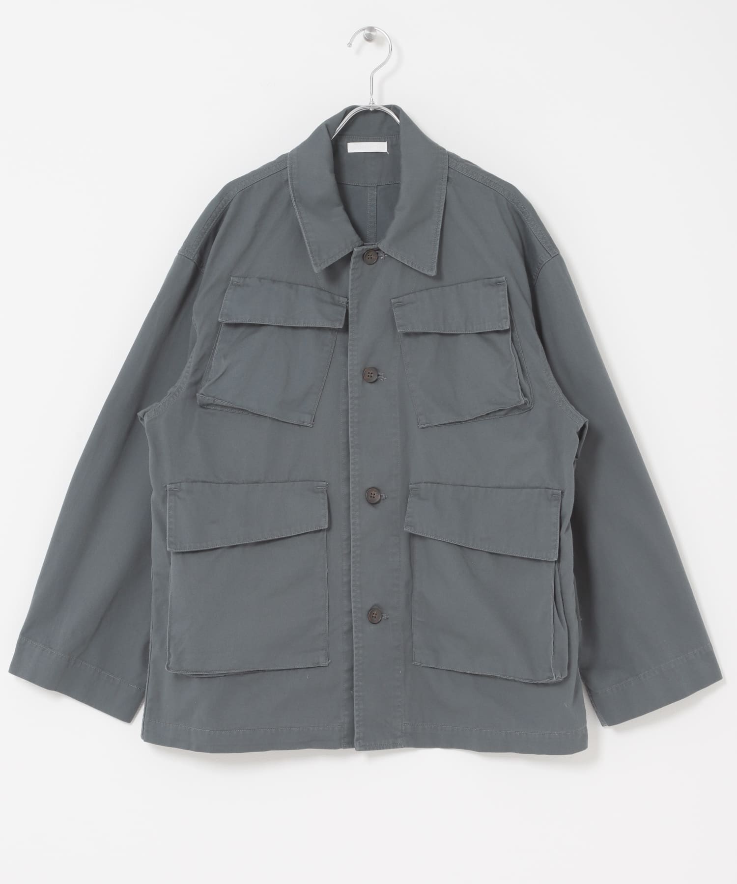 UNDECORATED COTTON TWILL JACKET(2 GREIGE): アウター｜URBAN