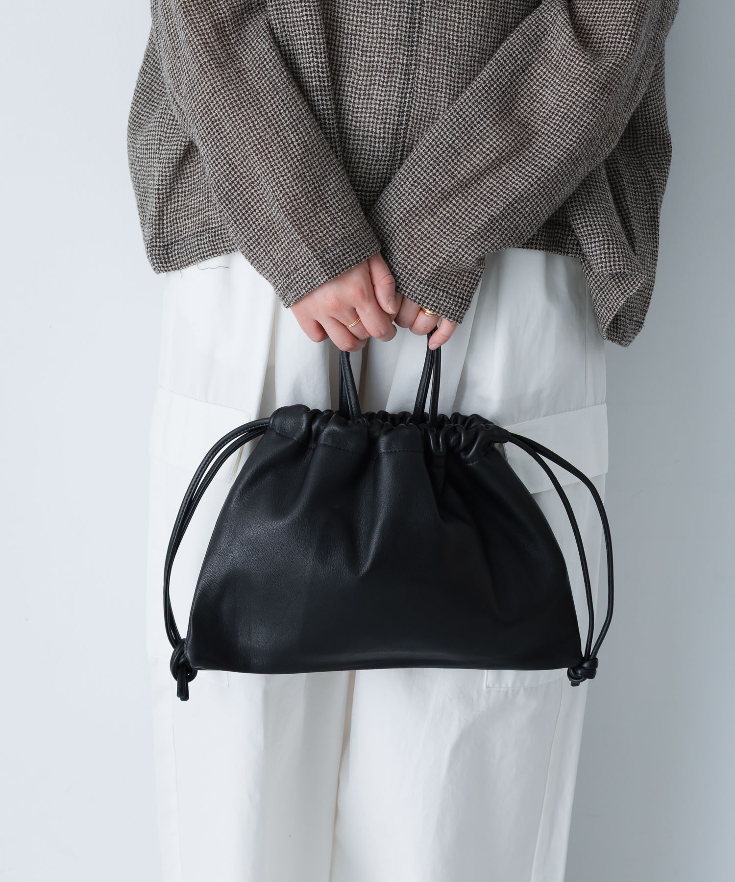 MORMYRUS　巾着バッグ