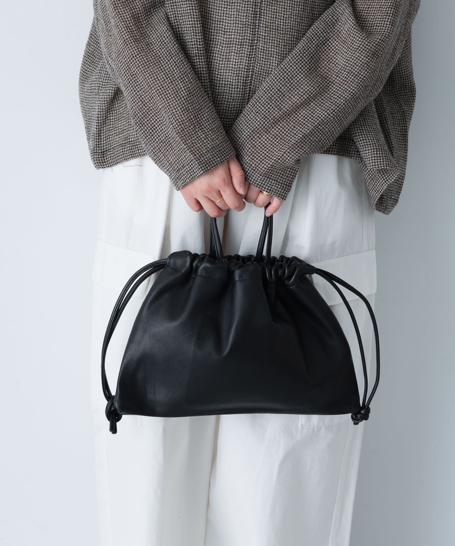 MORMYRUS　巾着バッグ