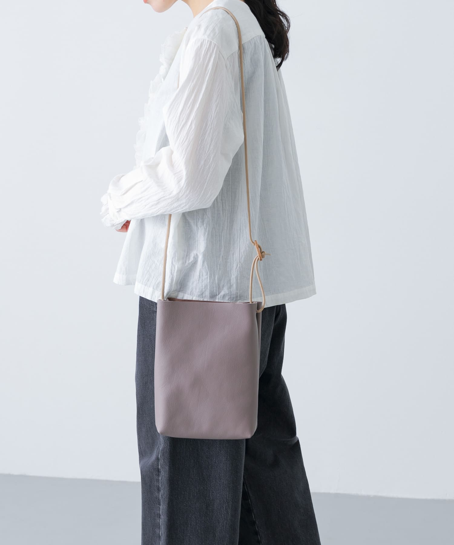 ATELIER 4.5　SACOCHE gray Free