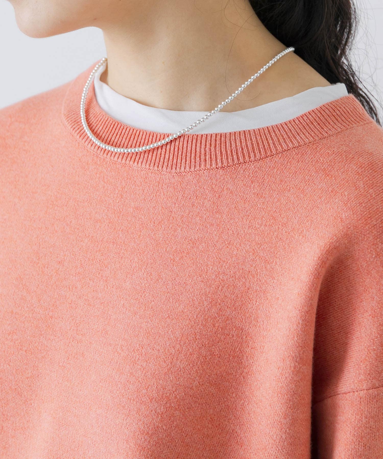 ERICKA NICOLAS BEGAY　PLAIN DESIGN NECKLACE 50