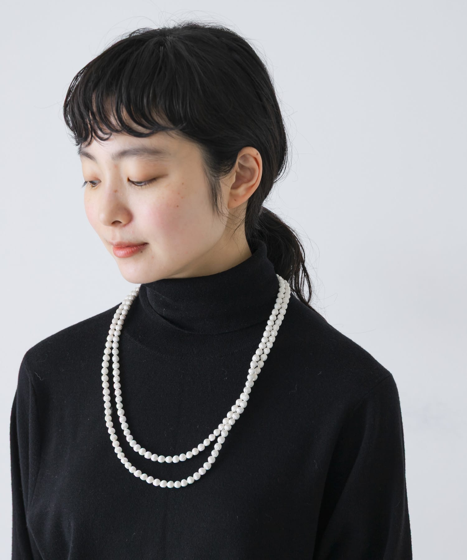 CITRUS　GUDLI NECKLACE Ecru -0