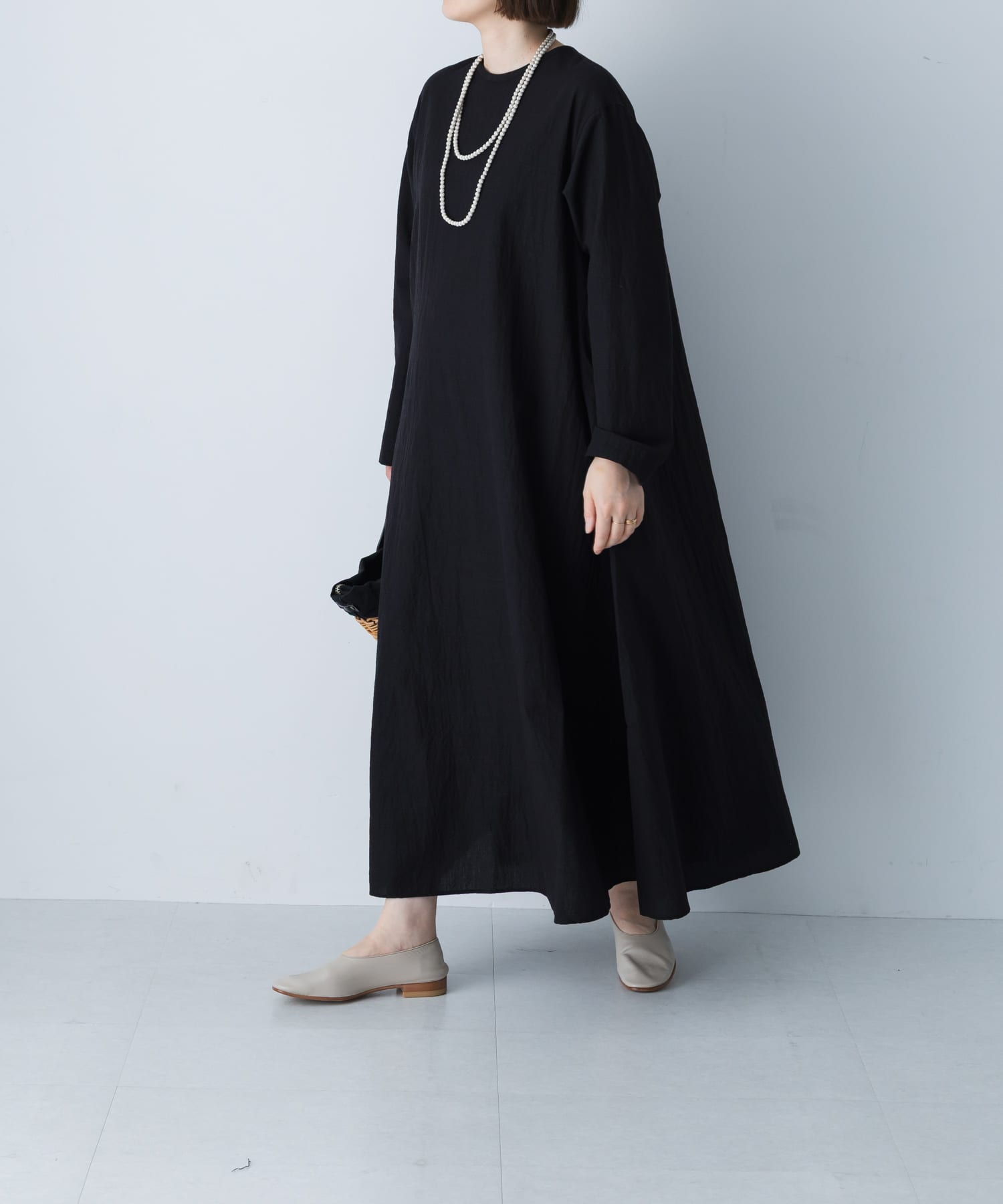 CITRUS　GUDLI NECKLACE L Grey -0