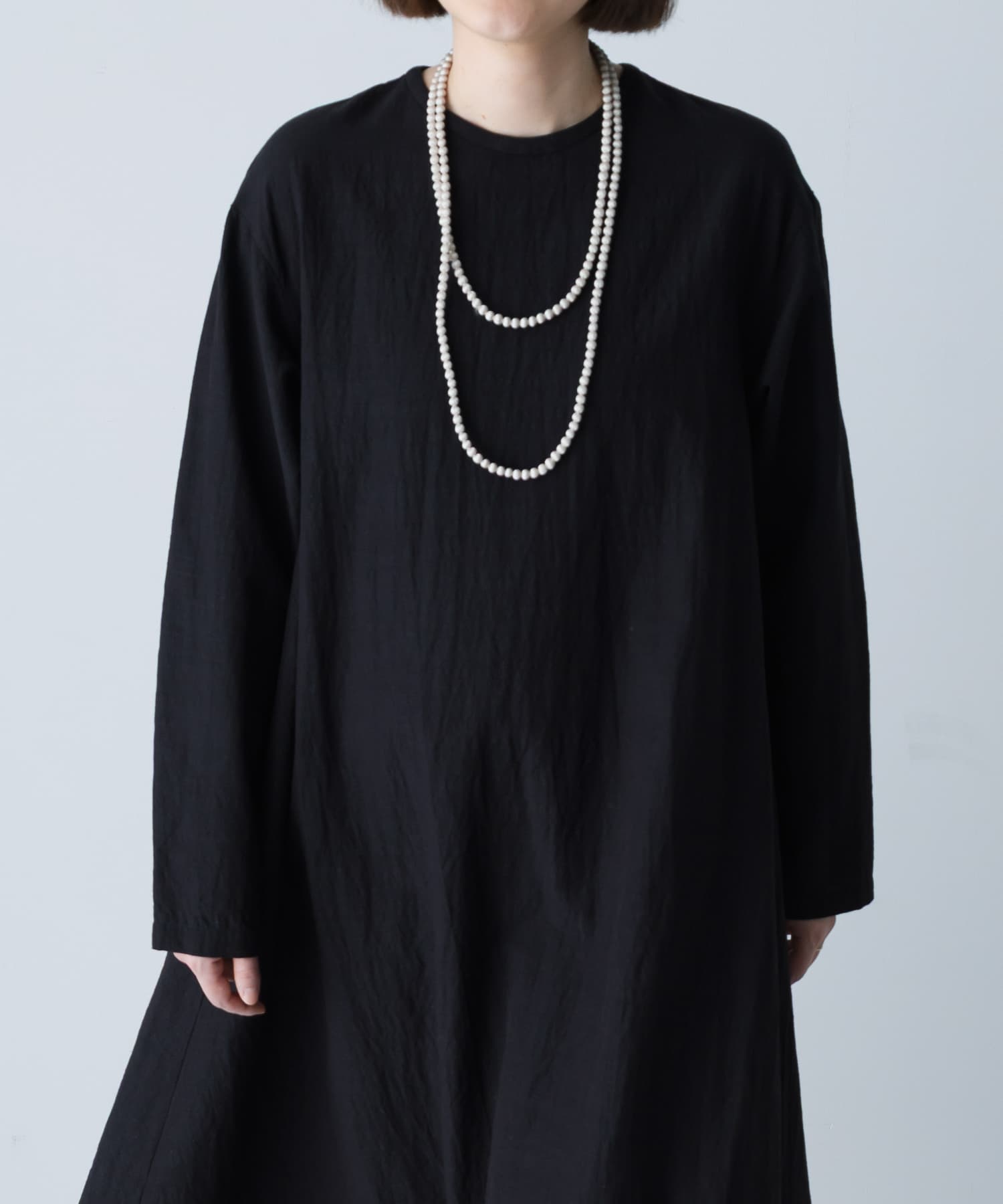 CITRUS　GUDLI NECKLACE L Grey -0