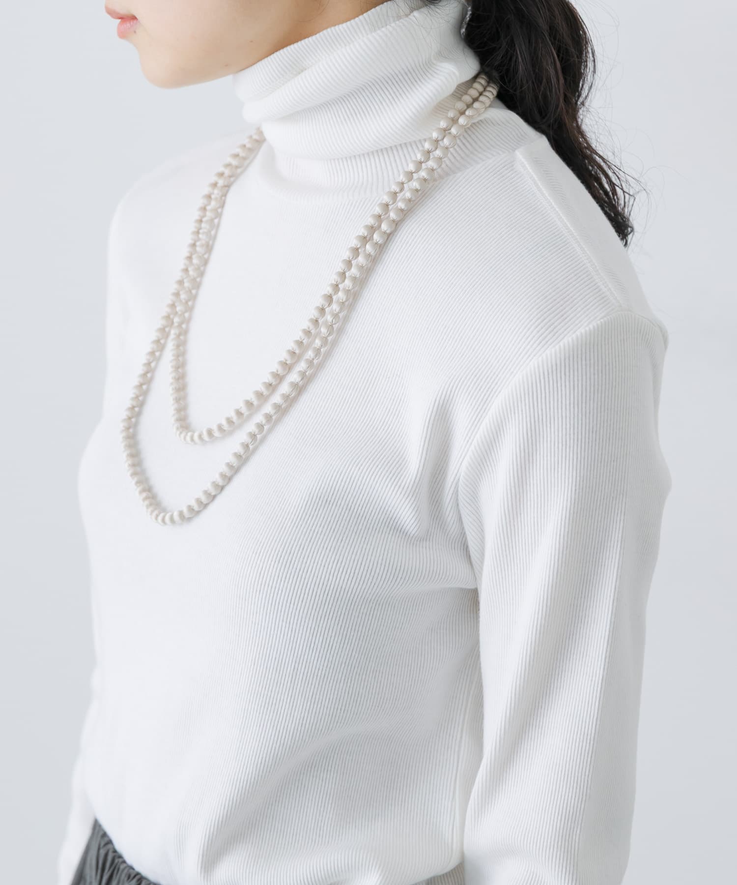 CITRUS　GUDLI NECKLACE L Grey -0