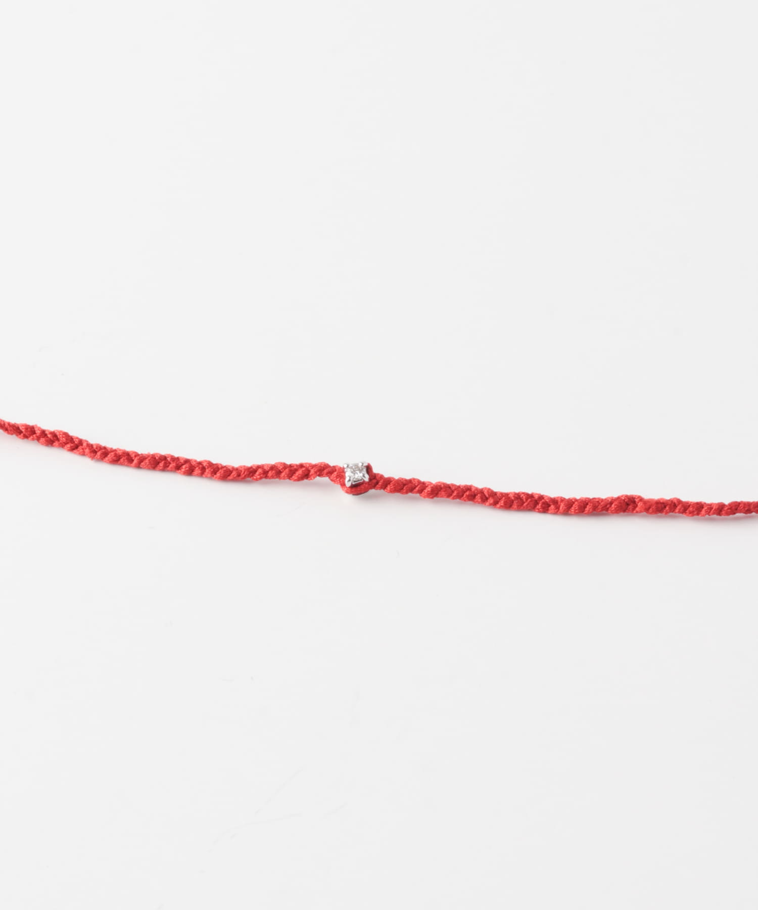 PLOW　PURE SILK BRACELET 1DIA RED Free