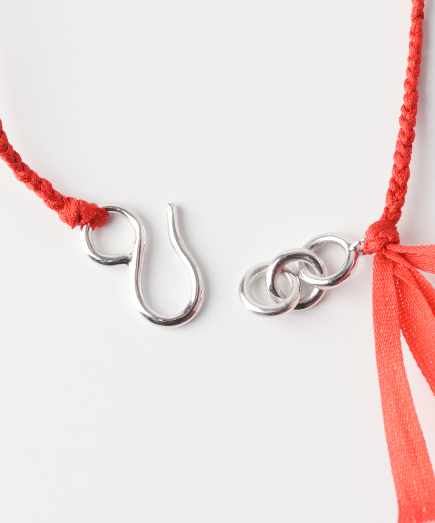 PLOW　PURE SILK BRACELET 1DIA RED Free