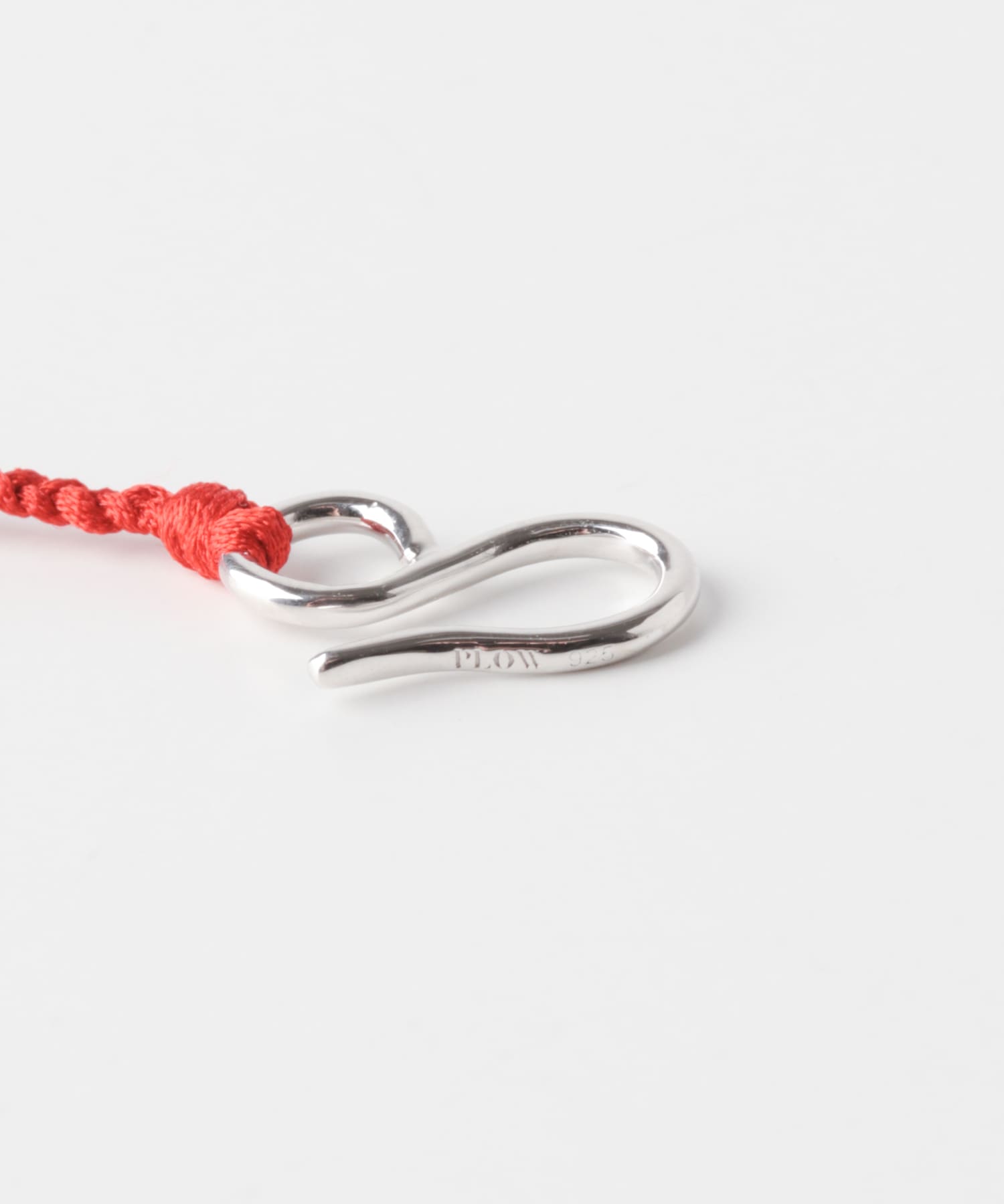 PLOW　PURE SILK BRACELET 1DIA RED Free