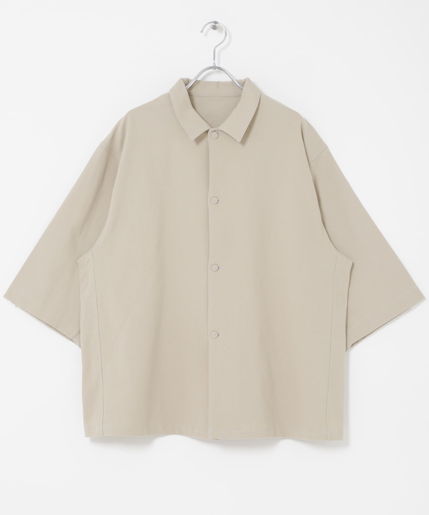 MITTAN　OCジョーゼットシャツ 薄茶 2