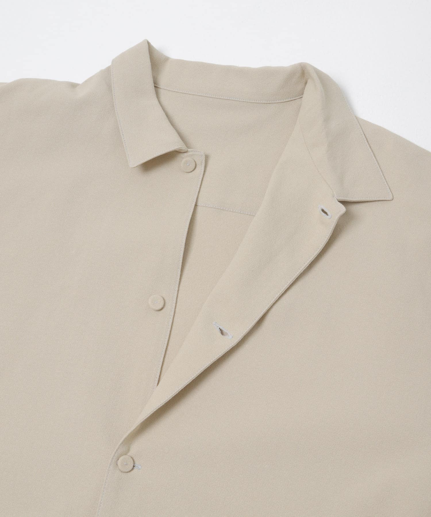 MITTAN　OCジョーゼットシャツ 薄茶 2