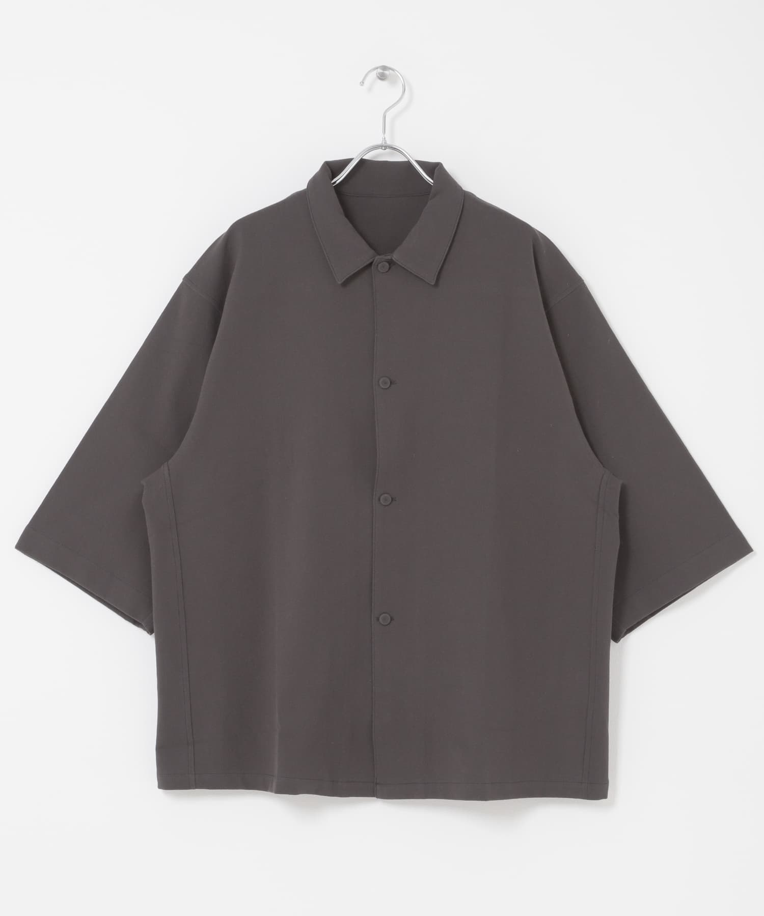 MITTAN　OCジョーゼットシャツ 墨黒 2