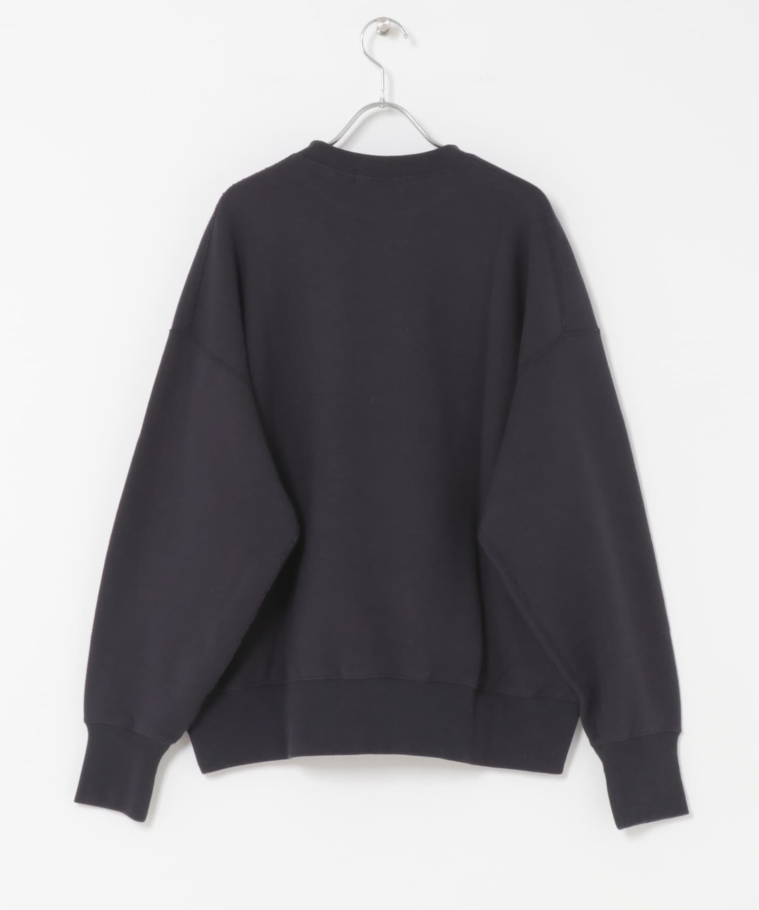 『2サイズ展開』コットンリヨセルスウェットプルオーバー NAVY 0