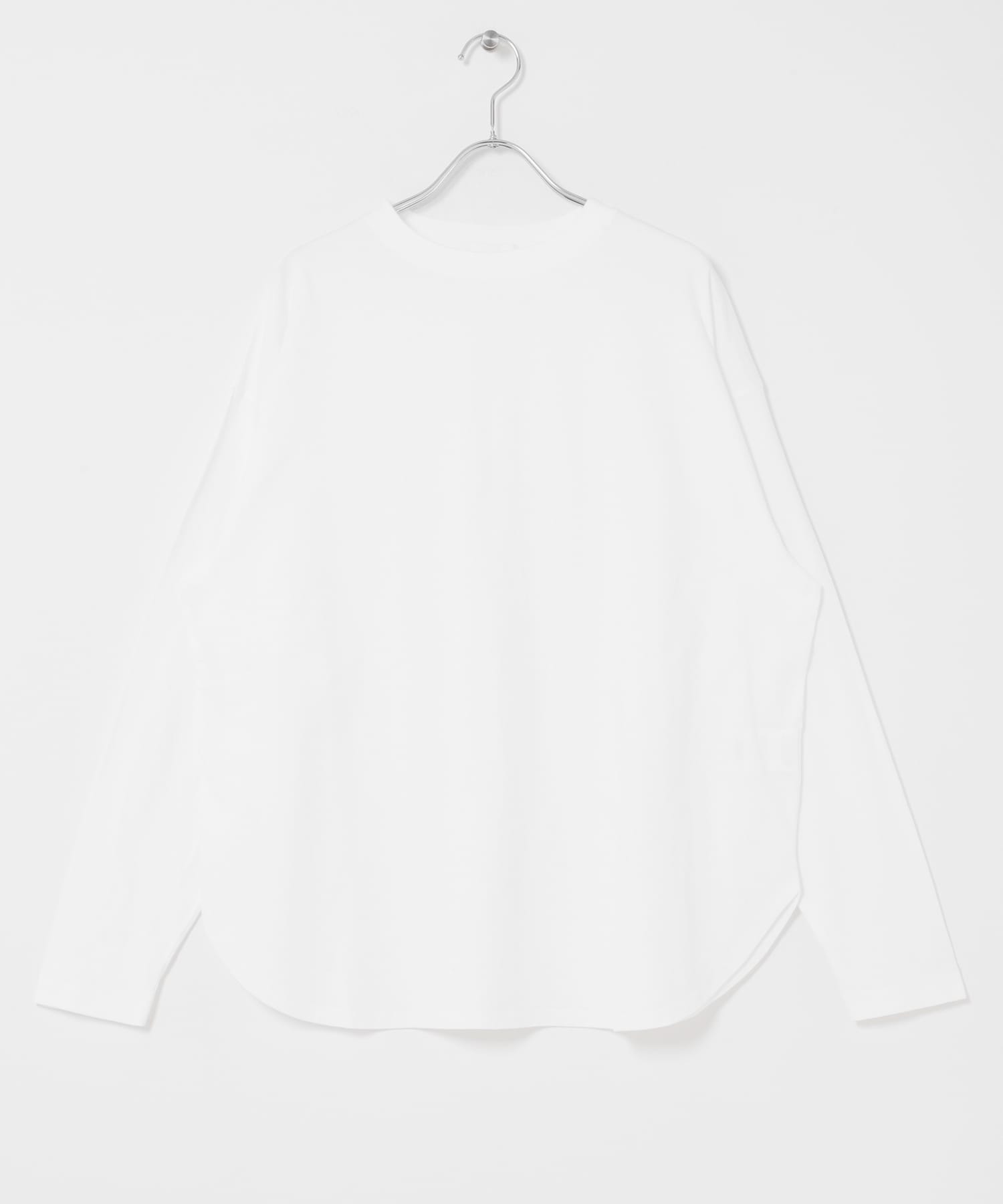 コットンクルーネックカットソー