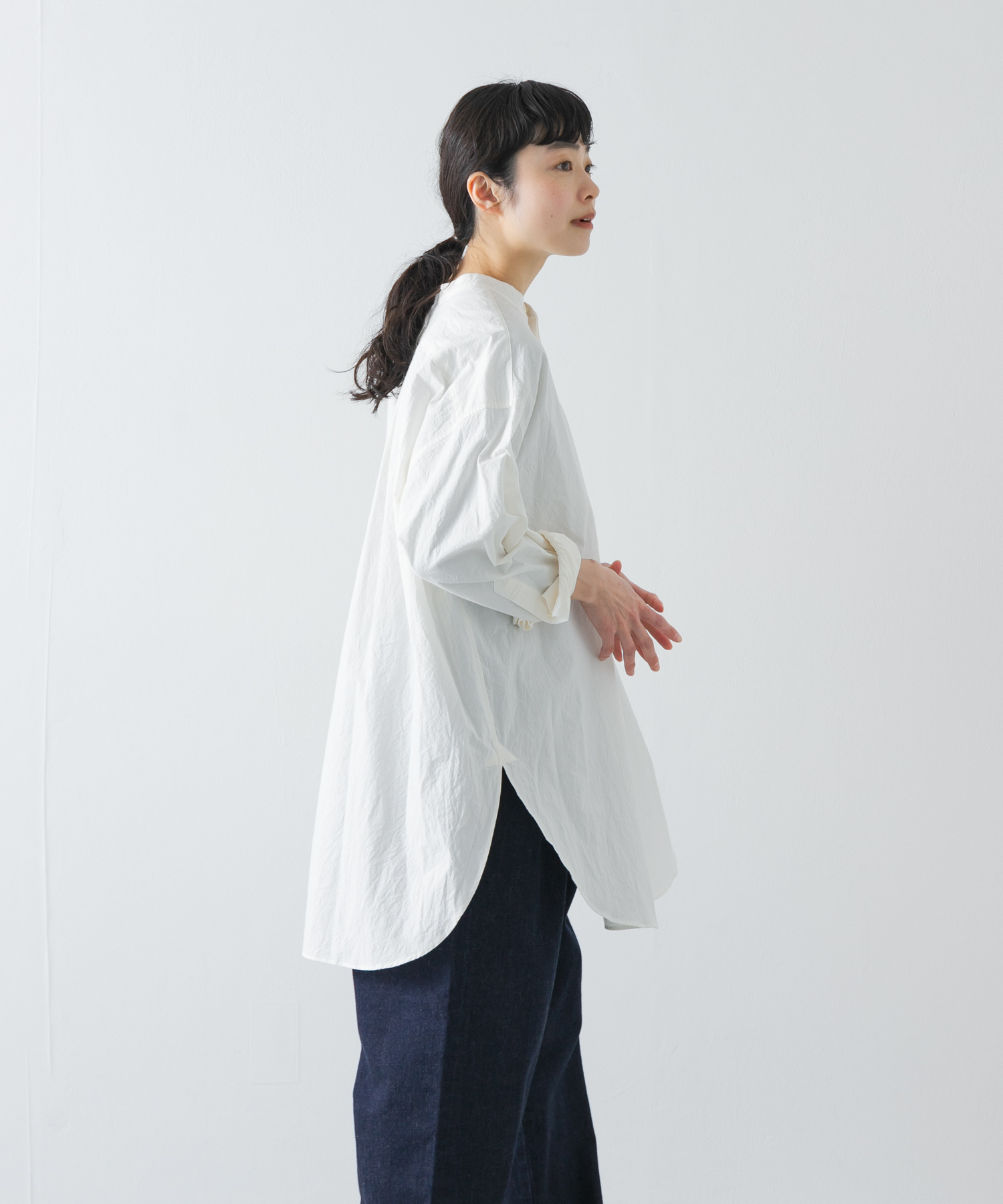 コットンチュニックシャツ OFF Free