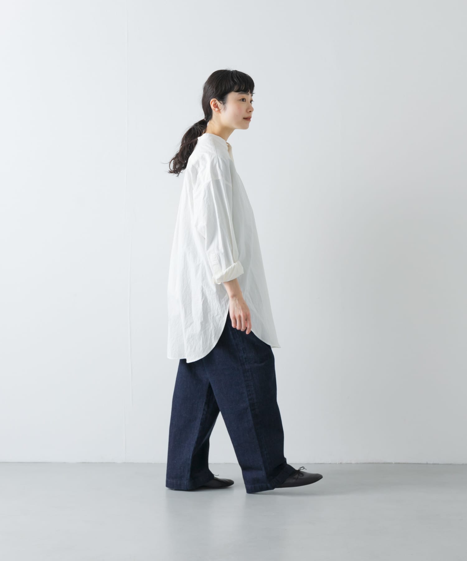 コットンチュニックシャツ(Free L/GRAY): トップス｜URBAN RESEARCH