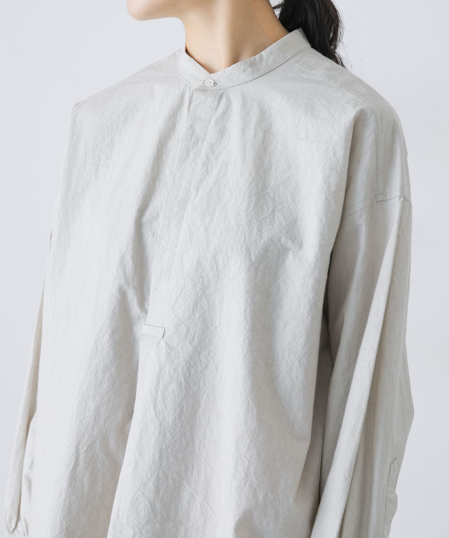 コットンチュニックシャツ(Free L/GRAY): トップス｜URBAN RESEARCH