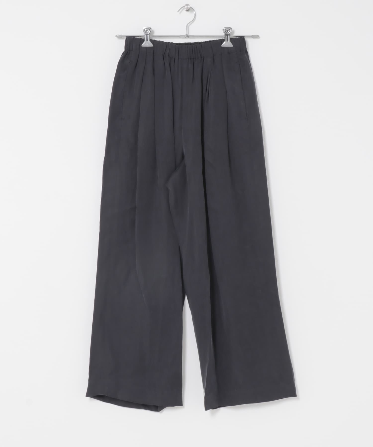 キュプラストレートパンツ NAVY Free