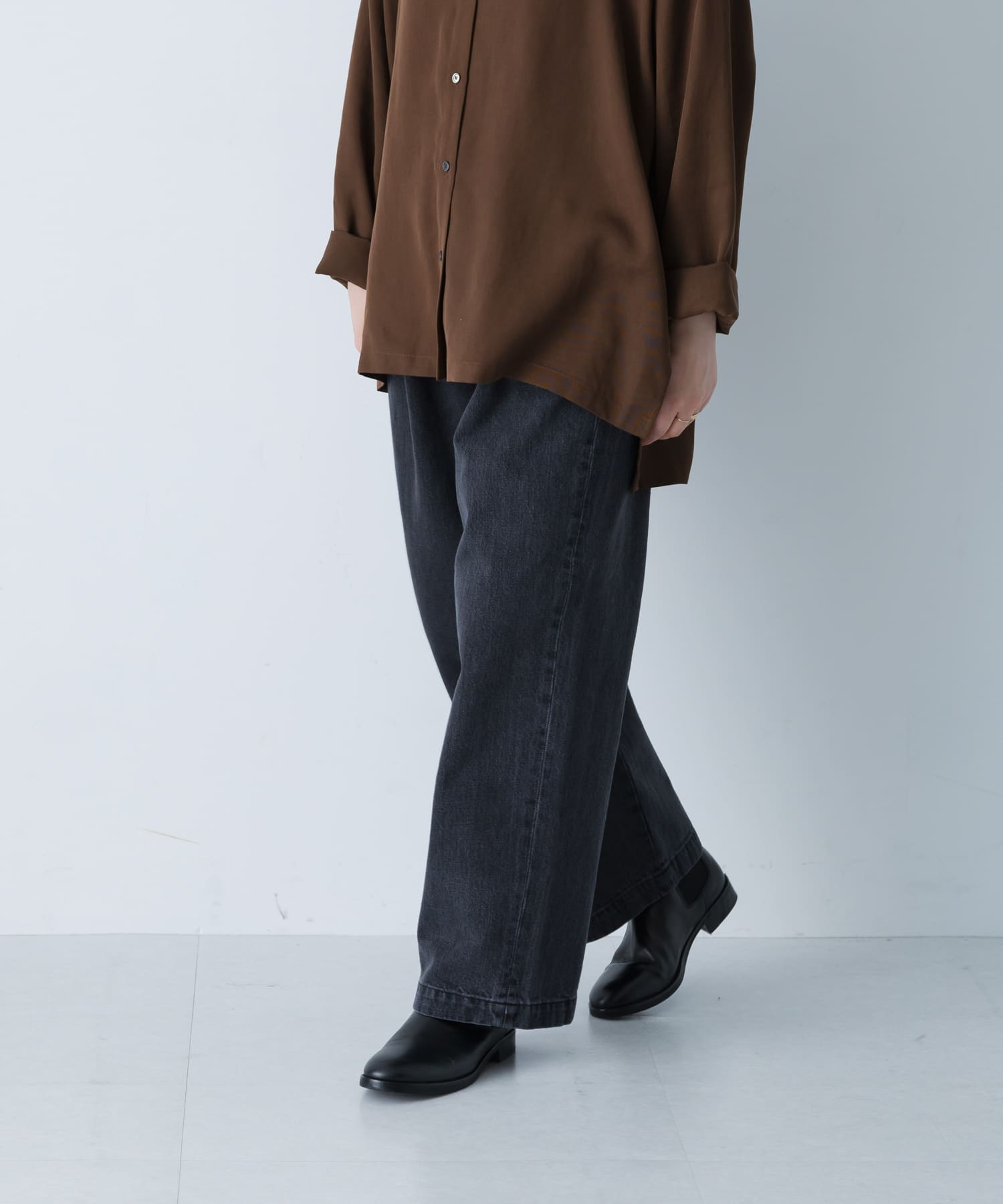 フェードデニムイージーパンツ(Free L/INDIGO): ボトム｜URBAN