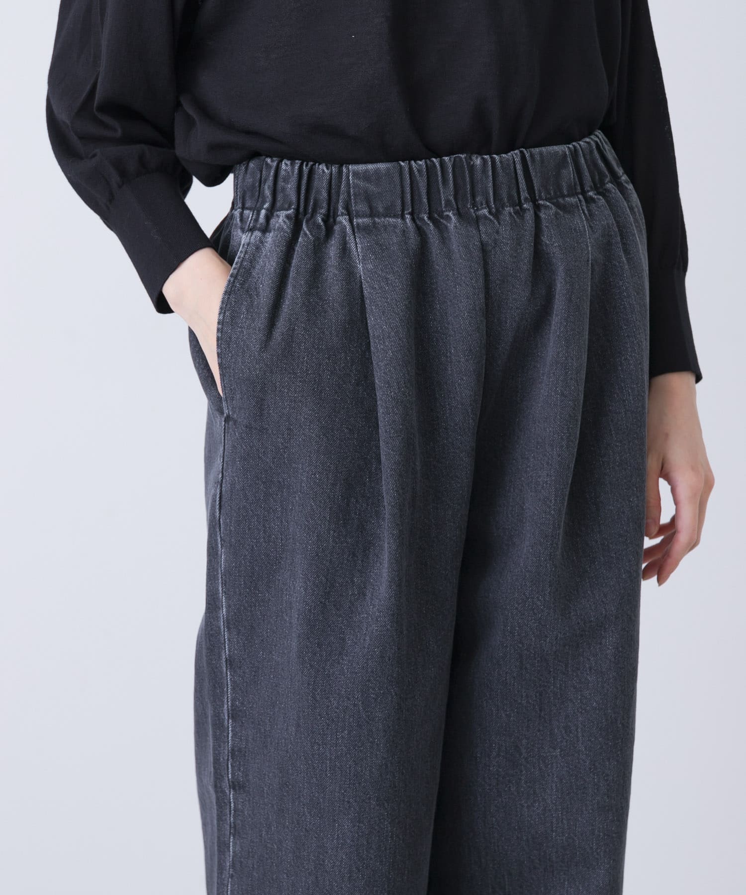 フェードデニムイージーパンツ(Free L/INDIGO): ボトム｜URBAN