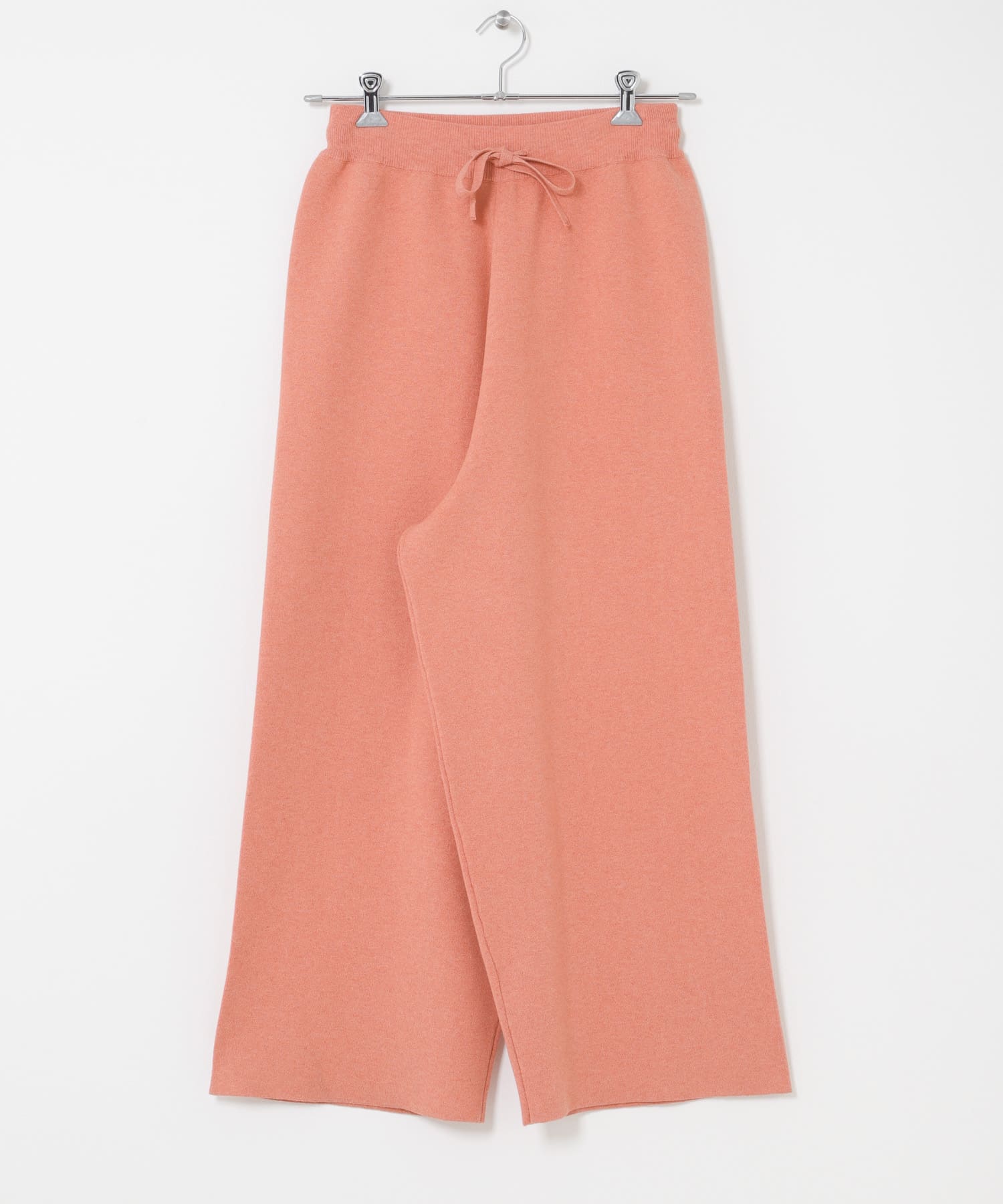 コットンカシミヤニットパンツ PINK Free