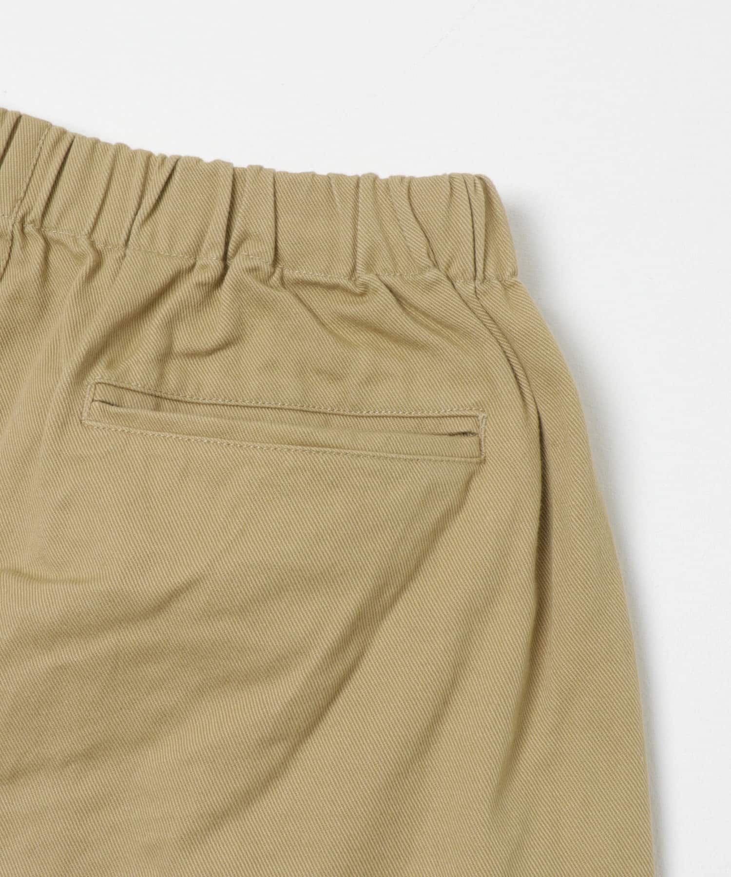 ドリルルーズサルエルパンツ BEIGE 0