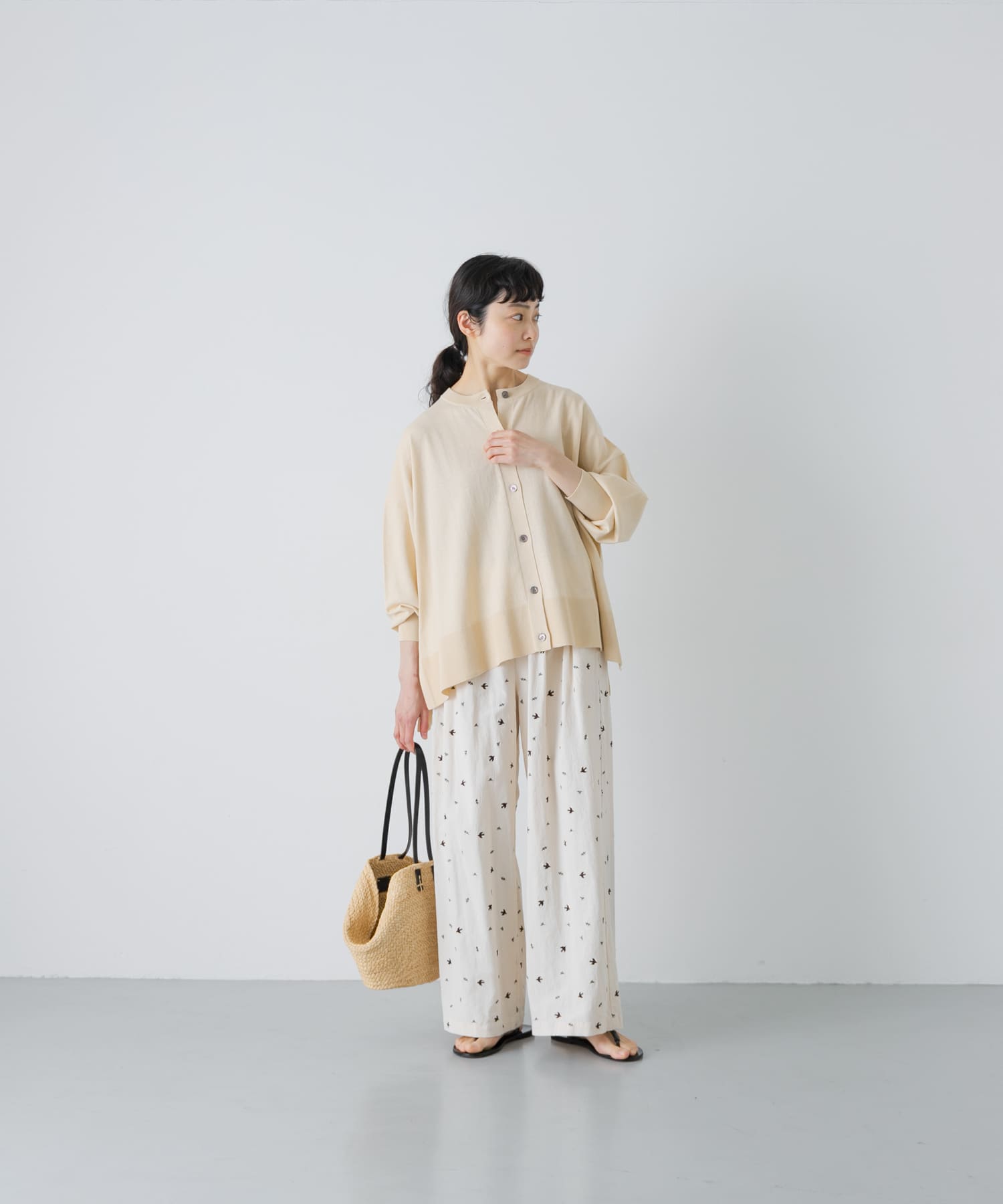 ツバメ刺繍イージーパンツ(Free IVORY): ボトム｜URBAN RESEARCH公式