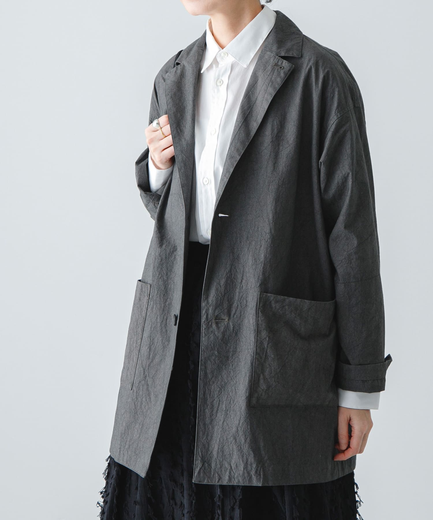 身長：164cm サイズ：2