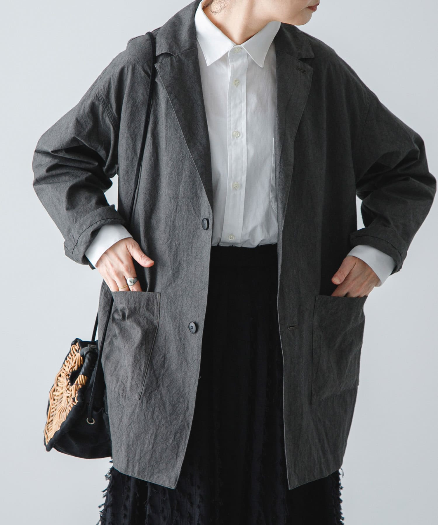 身長：164cm サイズ：2