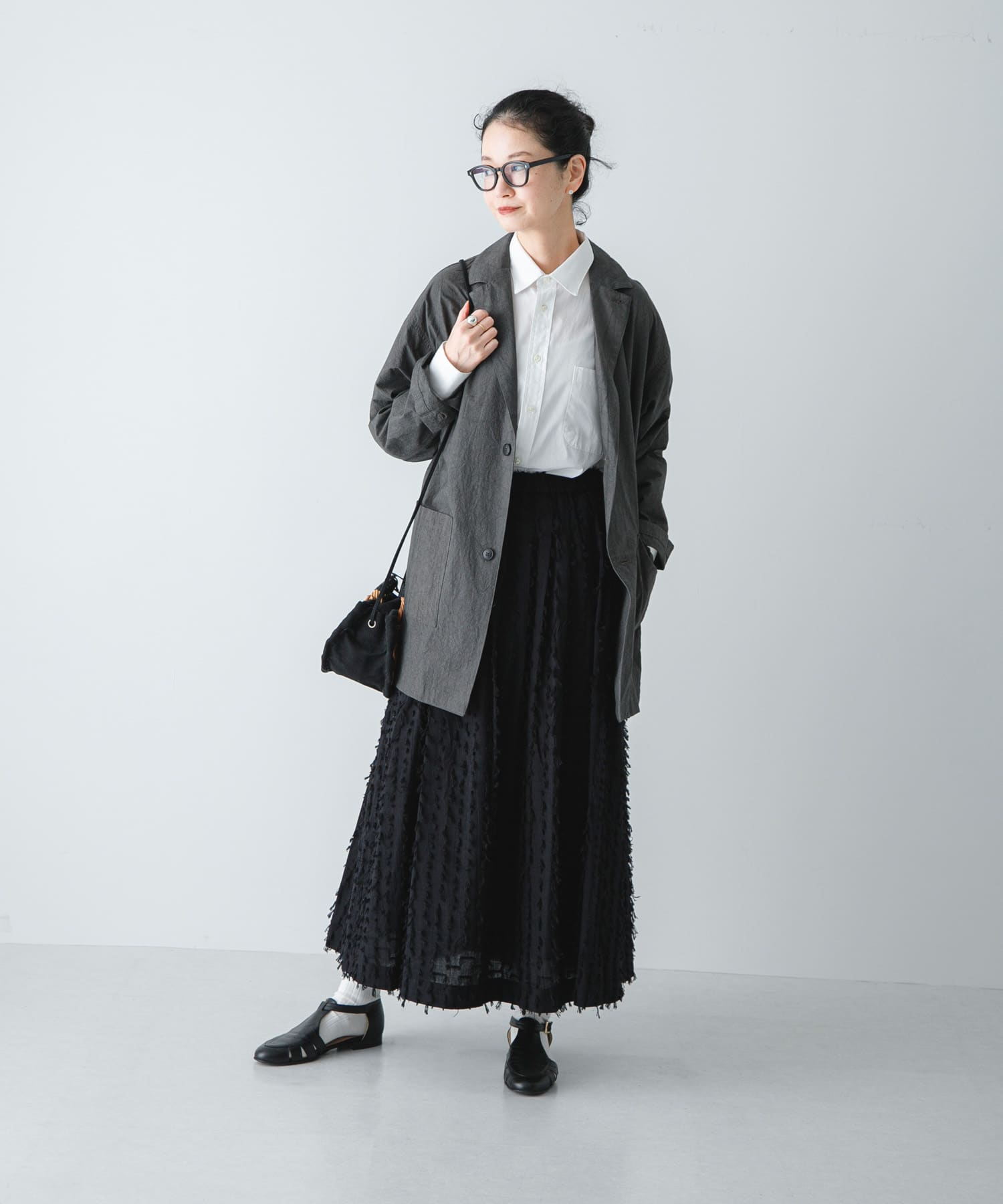 身長：164cm サイズ：2