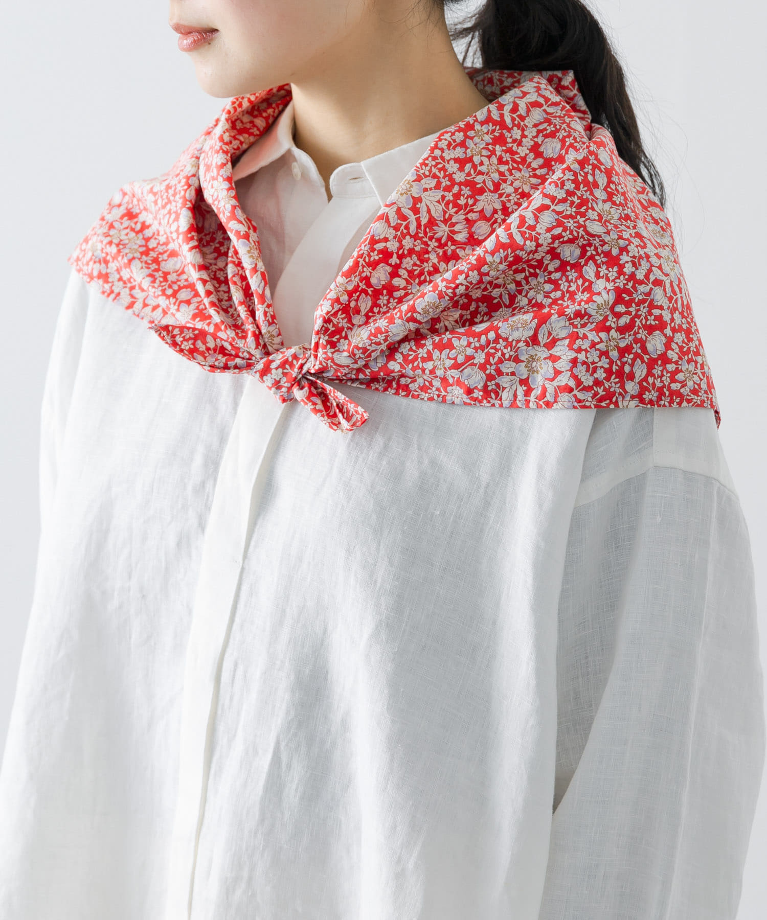 リバティプリントスカーフ