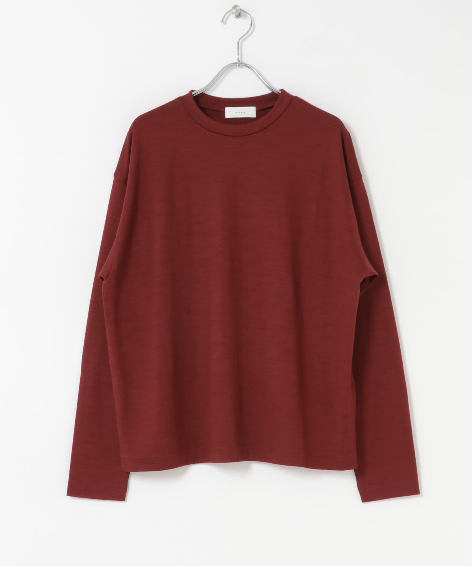 ウォッシャブルウールプルオーバー RED FREE