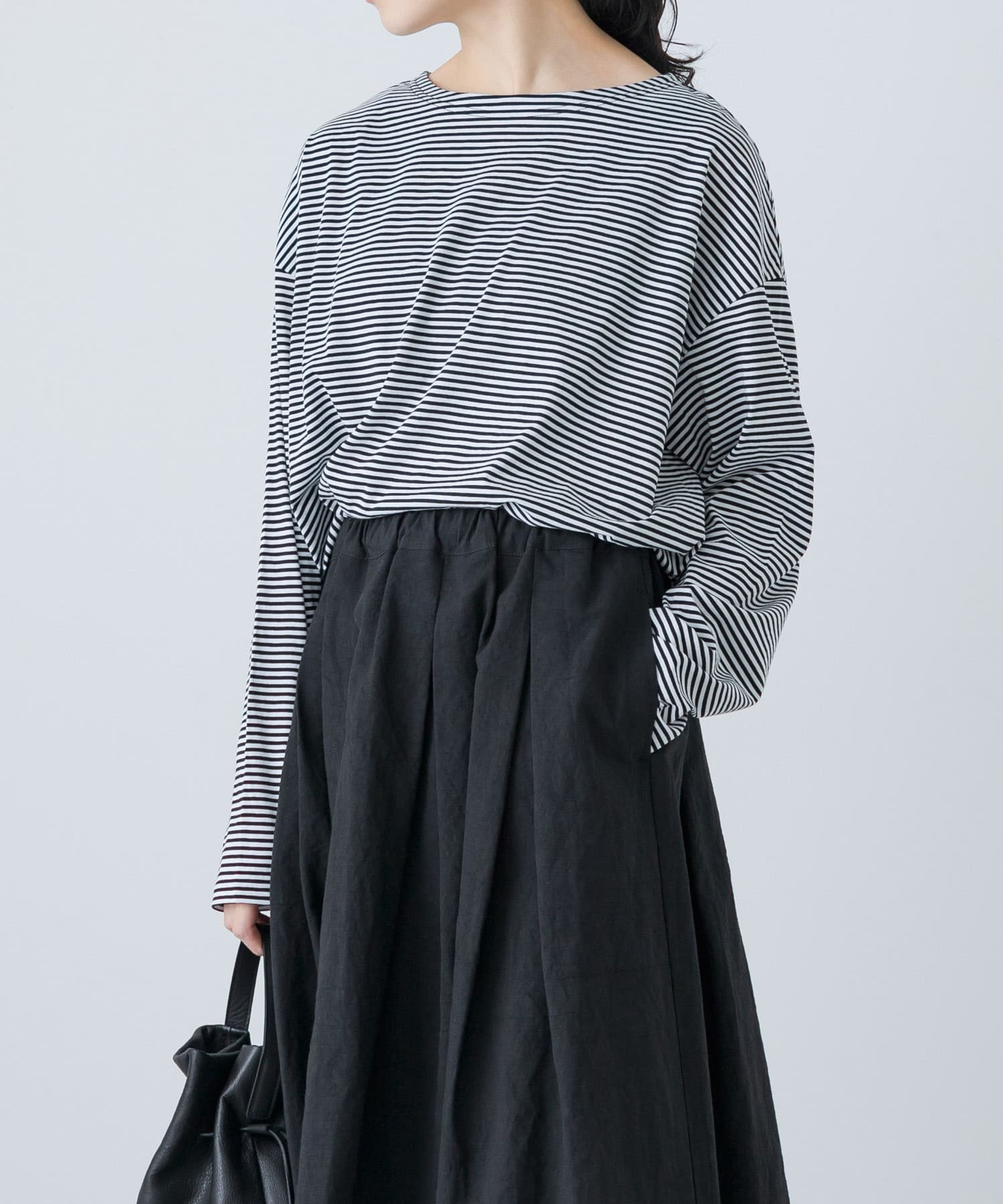 ハイツイストボーダーカットソー