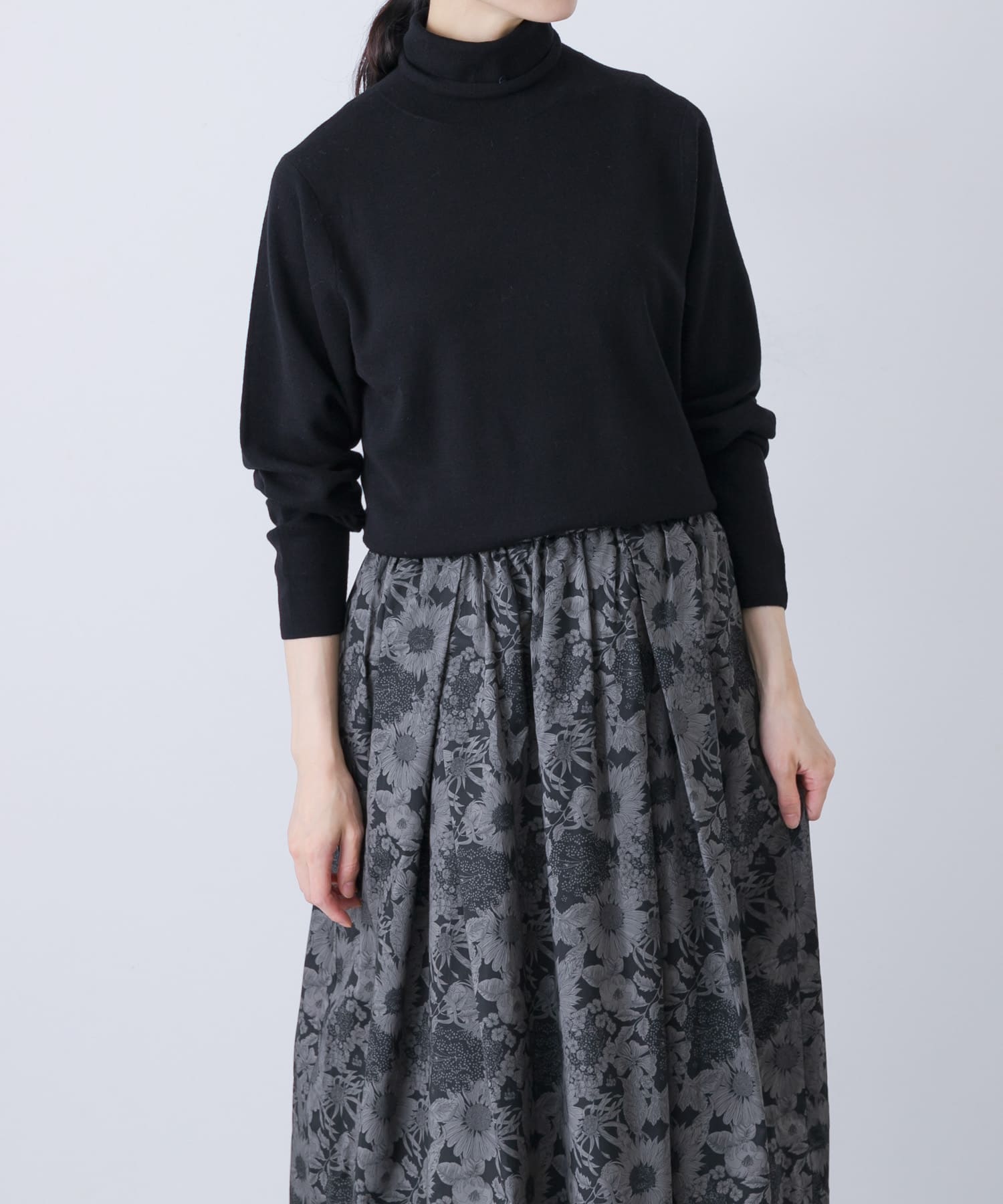 ウールハイゲージタートルネック