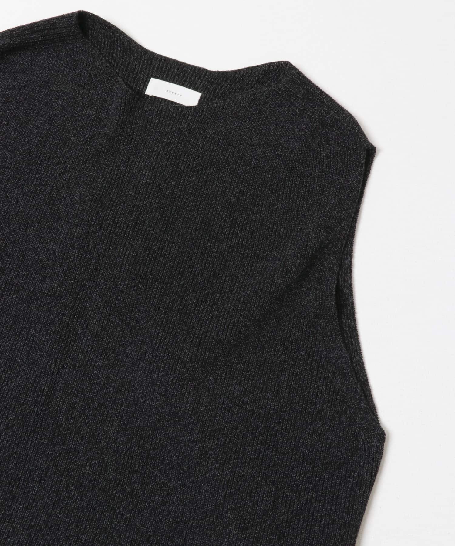 ドライコットンニットベスト CHARCOAL Free