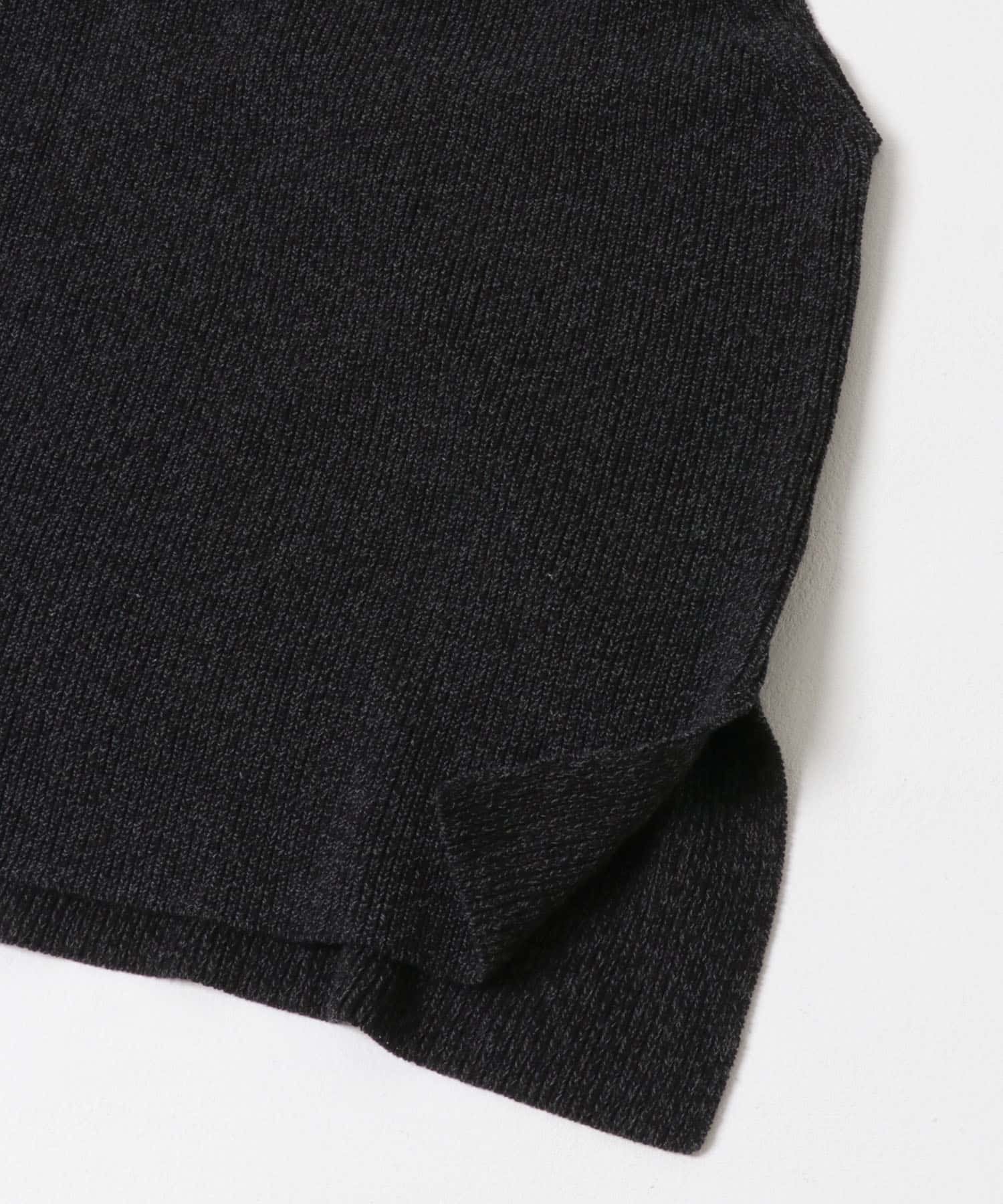 ドライコットンニットベスト CHARCOAL Free