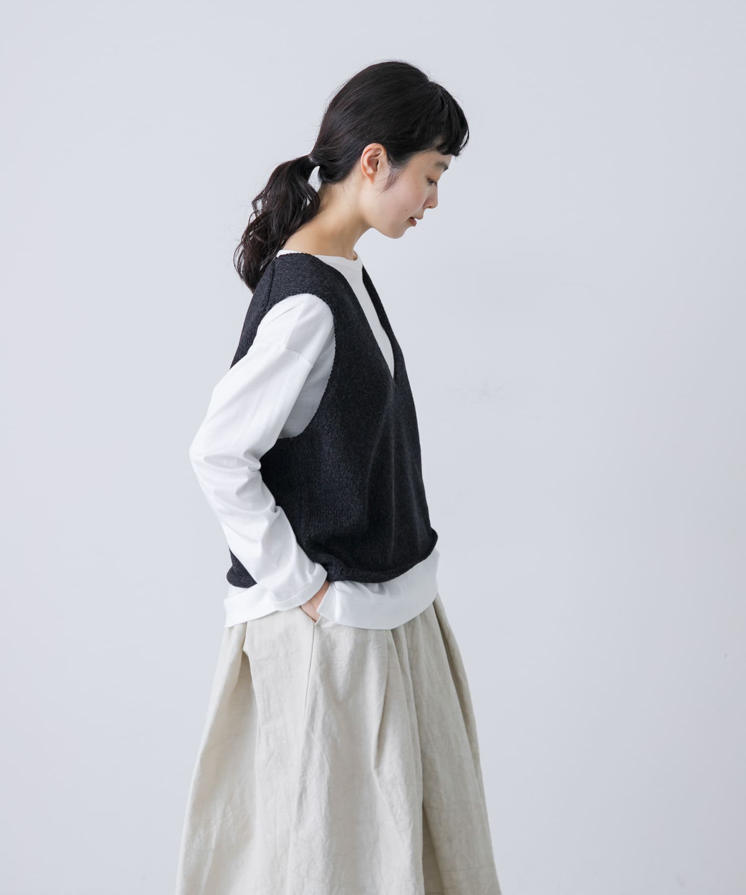 身長：162cm サイズ：FREE