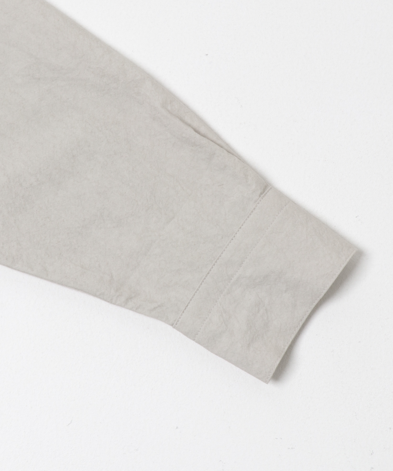 『2サイズ展開』コットンレギュラーカラーボックスシャツ L/GRAY 1