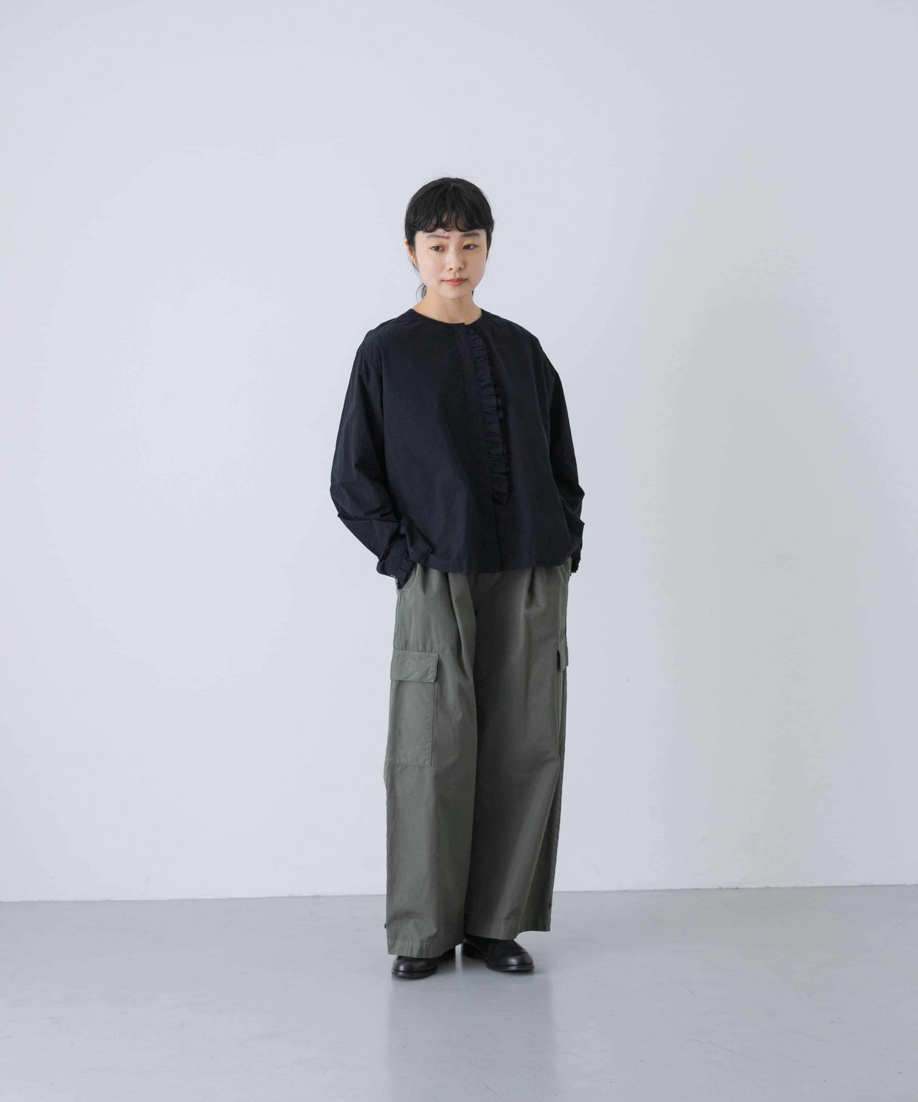 コットンシルクフリルブラウス(Free CHECK): トップス｜URBAN RESEARCH