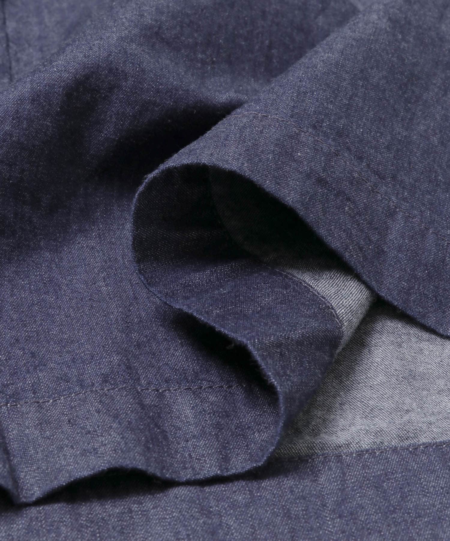 デニムタックワイドパンツ INDIGO Free