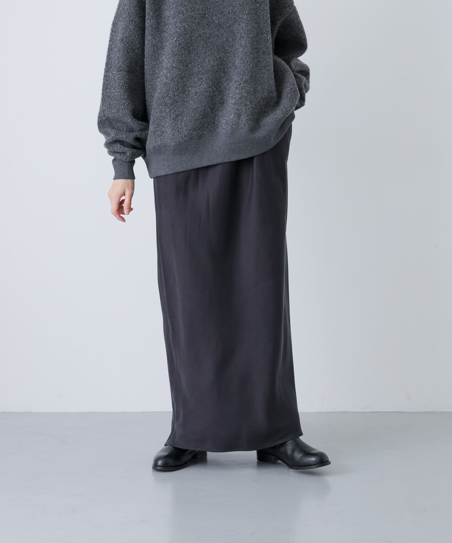 『2サイズ展開』ハイカウントキュプラスカート